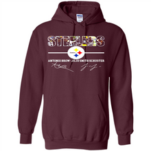 Load image into Gallery viewer, Pittsburgh Steelers Antonio Brown Juju Smith Signatures Football Fans
