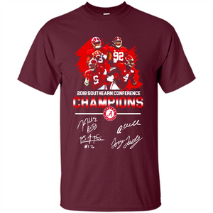 Alabama Crimson Tide 2018 Southeastern Conference Champions 4 Signature