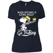 Load image into Gallery viewer, Snoopy When Nothing Is Going Right Go Fishing