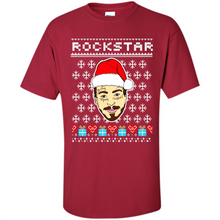 Load image into Gallery viewer, Post Malone rockstar Christmas sweater