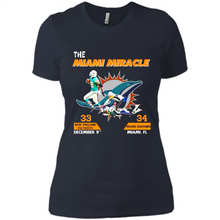 Load image into Gallery viewer, The Miami Miracle 33 New England Patriots 34 Miami Dolphins # Zawin