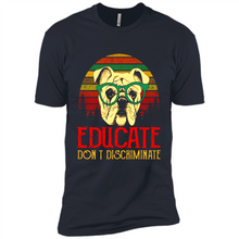 Load image into Gallery viewer, Bulldog Educate Don’t Discriminate Sunset Vintage