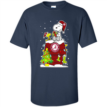 Load image into Gallery viewer, Alabama Crimson Tide Ugly Christmas Sweaters Snoopy Woodstock sweater
