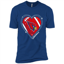 Load image into Gallery viewer, Arizona Cardinals Football Diamond Heart# pukas-store