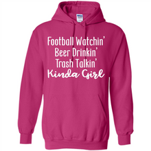 Load image into Gallery viewer, Football Watching Beer Drinking Trash Talking Girl# Zawin