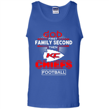 Load image into Gallery viewer, God First Family Second Then Kansas City Chiefs Football