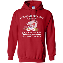 Load image into Gallery viewer, Ohio State Buckeyes Queen Classy Sassy and A Bit Smart Assy