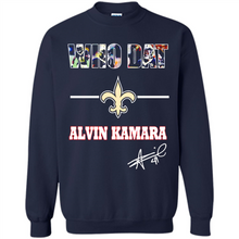 Load image into Gallery viewer, Who Dat Alvin Kamara Signature # Zawin
