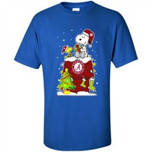 Load image into Gallery viewer, Alabama Crimson Tide Ugly Christmas Sweaters Snoopy Woodstock sweater